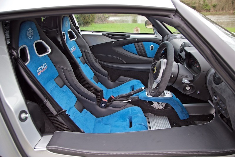 Exige 410 blue seats from https//hofmanns.co.uk/cars