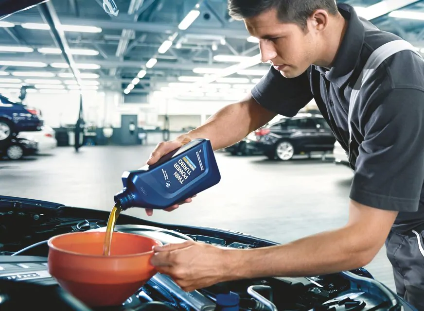 BMW Oil Man