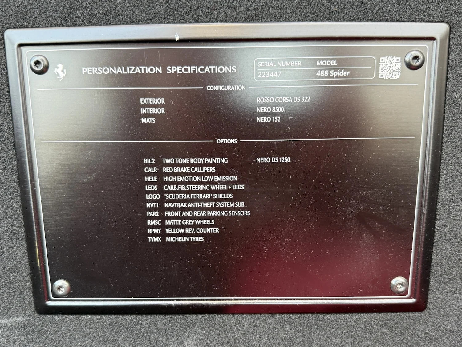 2017 Ferrari 488 Spider 2dr Auto for sale at Hofmanns